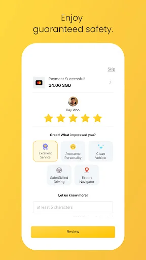 ดาวน์โหลด TADA แอปเรียกรถราคาประหยัด – บริการดี ปลอดภัย ใช้งานง่าย - Screenshot 7