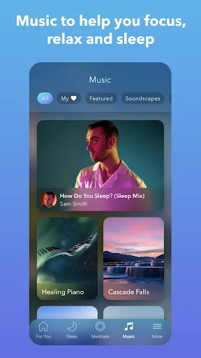 ดาวน์โหลด Calm แอปช่วยนอนหลับและทำสมาธิยอดนิยม – ผ่อนคลายความเครียดได้ทุกวัน - Screenshot 6