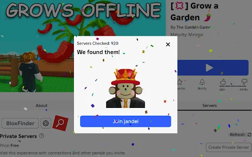 ดาวน์โหลด BloxFinder ล่าสุด – ค้นหาผู้เล่น Roblox และคัดลอกเทมเพลตเสื้อผ้าฟรี - Screenshot 1
