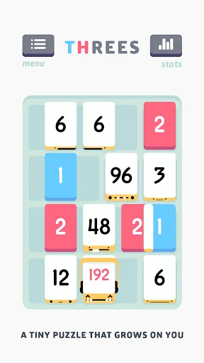 ดาวน์โหลด Threes! เกมปริศนาตัวเลขสุดฮิต เล่นเพลินบนมือถือฟรี - Screenshot 1