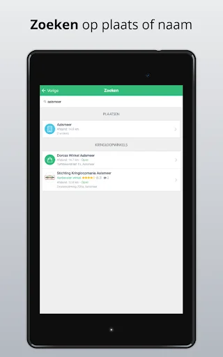 ดาวน์โหลด Kringloop App ล่าสุด – ค้นหาร้านขายของมือสองในเนเธอร์แลนด์และเบลเยียม - Screenshot 9