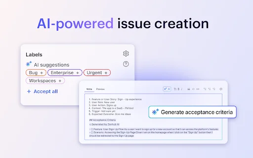ดาวน์โหลด ZenHub for GitHub ล่าสุด – จัดการโปรเจกต์บน GitHub ให้มีประสิทธิภาพ - Screenshot 1