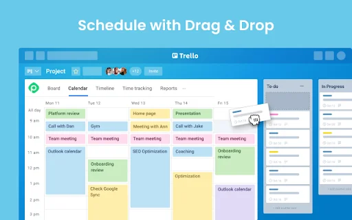 Planyway for Trello – ตัวช่วยวางแผนงาน ปฏิทิน และติดตามเวลาที่ดีที่สุด - Screenshot 1