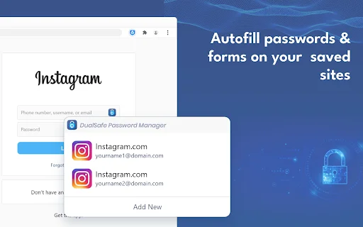 DualSafe Password Manager ดาวน์โหลดฟรี – จัดการรหัสผ่านปลอดภัยและใช้ง่าย - Screenshot 2