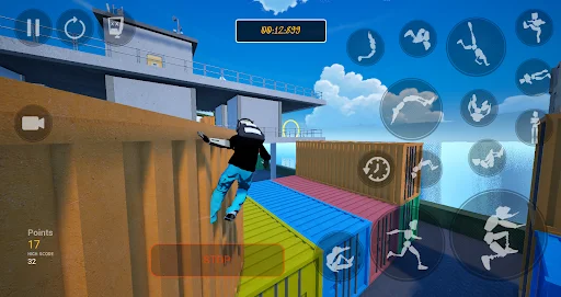 ดาวน์โหลด Ragkour: The Parkour Game ล่าสุด – เกมวิ่งผาดโผนฟรีบนมือถือ - Screenshot 2