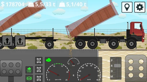 ดาวน์โหลด Mini Trucker – เกมจำลองรถบรรทุก 2D สุดมันส์ ล่าสุดฟรี - Screenshot 6
