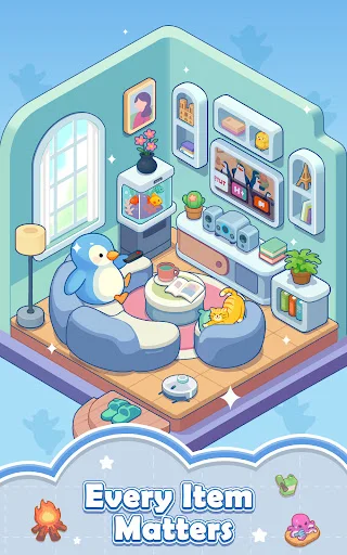 ดาวน์โหลด Cozy Room: Home Design Game ล่าสุด – เกมแต่งบ้านสุดน่ารักฟรี - Screenshot 22