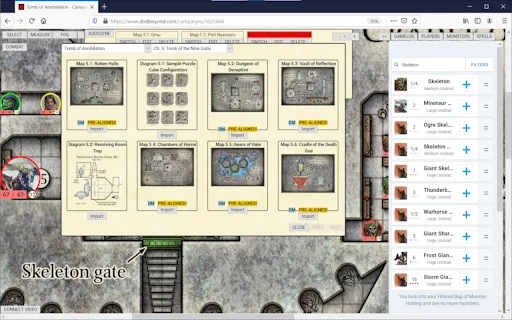 ดาวน์โหลด AboveVTT ส่วนขยาย Chrome สำหรับ D&D Beyond ฟรี - Screenshot 3