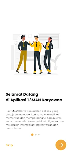 ดาวน์โหลด T3MAN Karyawan ล่าสุด – จัดการงานบุคคลครบวงจรฟรี - Screenshot 1