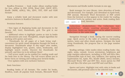 ดาวน์โหลด ReadEra Premium ล่าสุด – อ่านอีบุ๊กทุกไฟล์ รองรับ PDF EPUB ฟรี - Screenshot 20