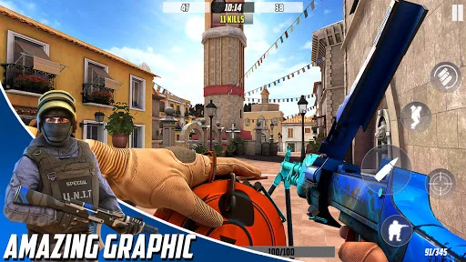 ดาวน์โหลด Hazmob: เกมยิงปืน FPS สุดมันส์ – สัมผัสความเร้าใจระดับเทพฟรี - Screenshot 4