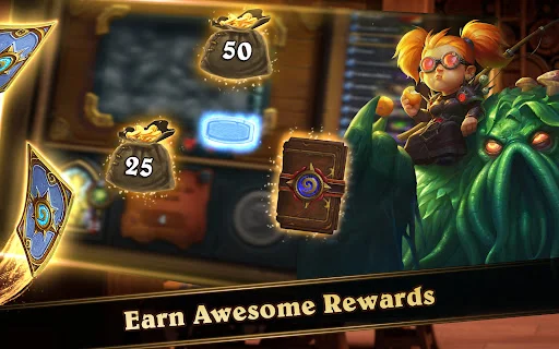ดาวน์โหลด Hearthstone ล่าสุด – เกมการ์ดวางแผนสุดมันส์ เล่นฟรีบนมือถือ - Screenshot 17