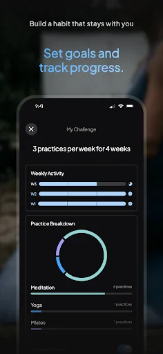 ดาวน์โหลด Meditation | Down Dog เวอร์ชันล่าสุด – แอปทำสมาธิปรับแต่งได้ฟรี - Screenshot 4