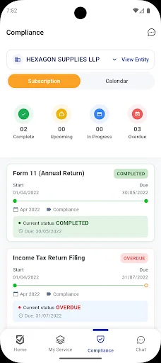 ดาวน์โหลด RegisterKaro ล่าสุด – บริการจดทะเบียนธุรกิจและภาษีครบวงจร - Screenshot 3