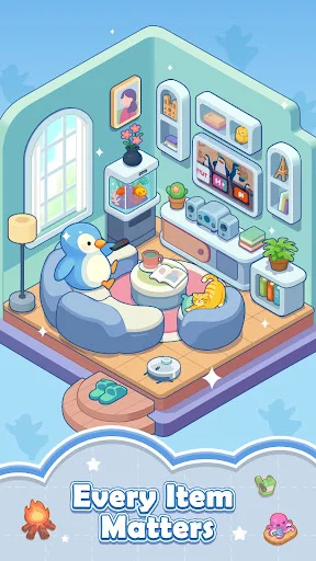 ดาวน์โหลด Cozy Room: Home Design Game ล่าสุด – เกมแต่งบ้านสุดน่ารักฟรี - Screenshot 6