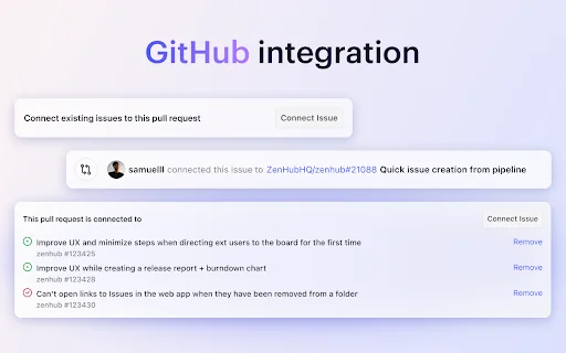 ดาวน์โหลด ZenHub for GitHub ล่าสุด – จัดการโปรเจกต์บน GitHub ให้มีประสิทธิภาพ - Screenshot 3