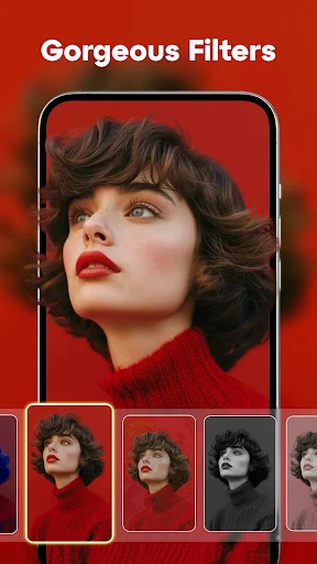 ดาวน์โหลด HD Camera: Sweet Selfie Beauty ล่าสุด – แต่งรูปสวยฟรี - Screenshot 4