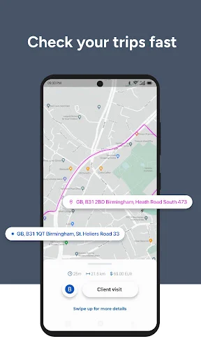 ดาวน์โหลด ABAX Driver ล่าสุด – จัดการบันทึกระยะทางธุรกิจของคุณฟรี - Screenshot 2