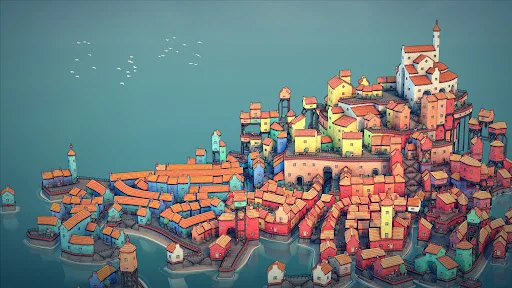 ดาวน์โหลด Townscaper เกมสร้างเมืองสุดผ่อนคลาย เล่นง่าย สนุกได้ทุกที่ - Screenshot 4