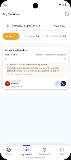 ดาวน์โหลด RegisterKaro ล่าสุด – บริการจดทะเบียนธุรกิจและภาษีครบวงจร - Screenshot 2